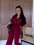 ELYNDI LUX set "KOLKA" - BURGUNDY